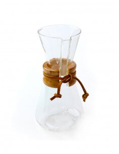 Cafetera de goteo en vidrio de borosilicato Bari Trendglas Jena